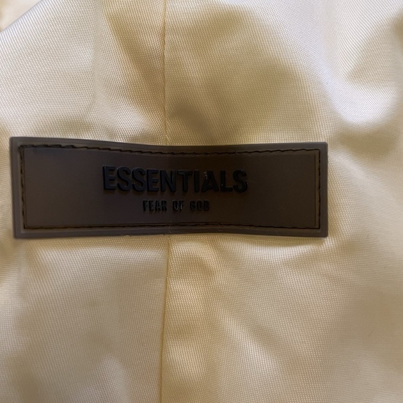 Fear of God Essentials Windbreaker Pant Joggers Track Large Nylon Drawstring - Picture 8 of 10